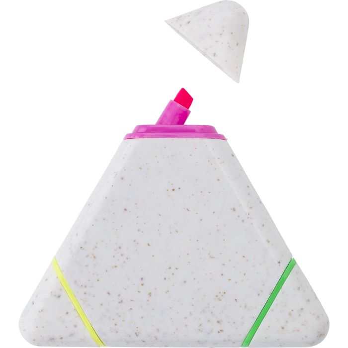 Triangle Wheat Straw And PP Text Marker Triangle Wheat Straw And PP Text Marker
