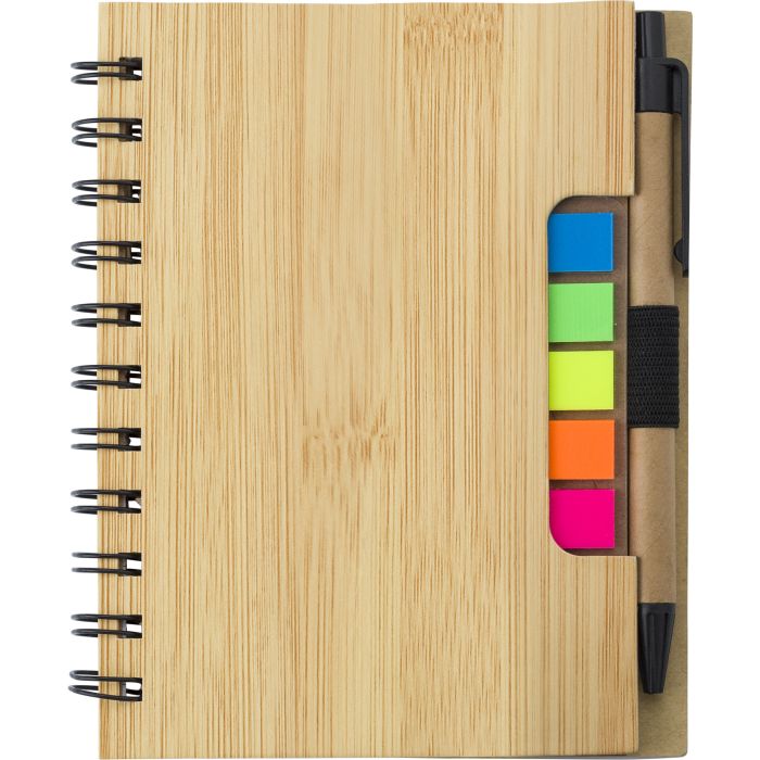 Promotional Wire Bound Notebook with Pen & Sticky Notes Promotional Wire Bound Notebook with Pen & Sticky Notes