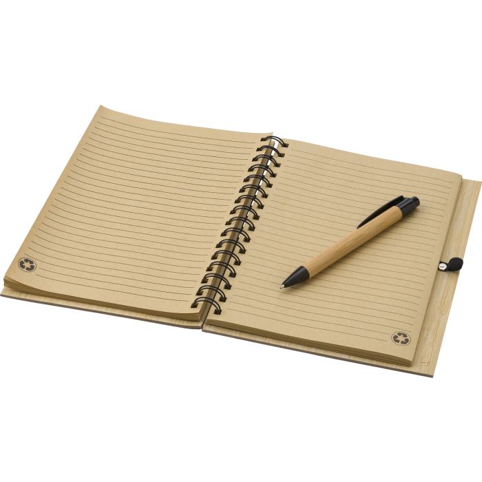 Eco-Friendly Bamboo Notebook Pen Bounce Creative Designs Eco-Friendly Bamboo Notebook Pen Bounce Creative Designs