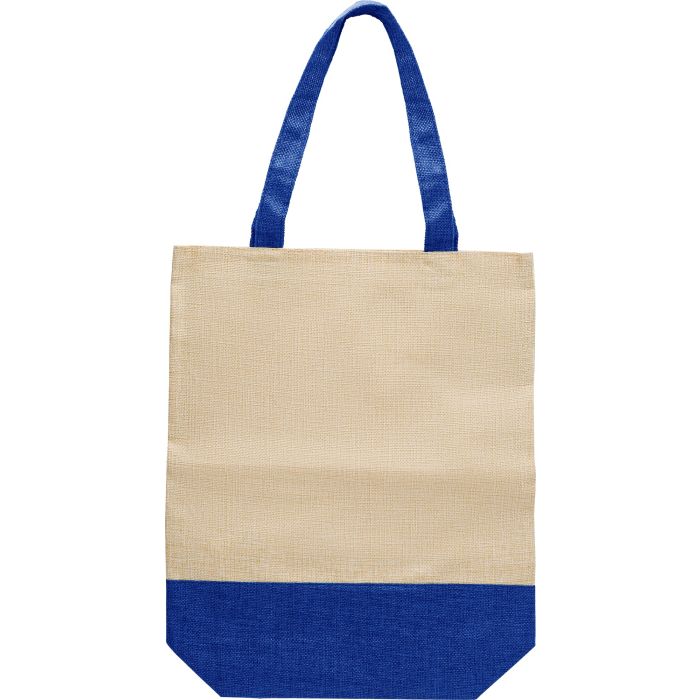 Promotional Shopping Bag with Coloured Handles & Base Promotional Shopping Bag with Coloured Handles & Base