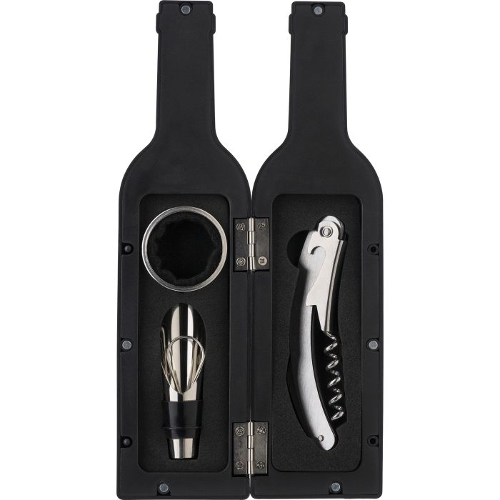 Promotional Wine Set In Bottle Shaped Gift Box Promotional Wine Set In Bottle Shaped Gift Box