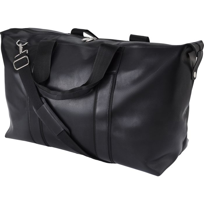 Promotional Black Leather Travel Bag Promotional Black Leather Travel Bag