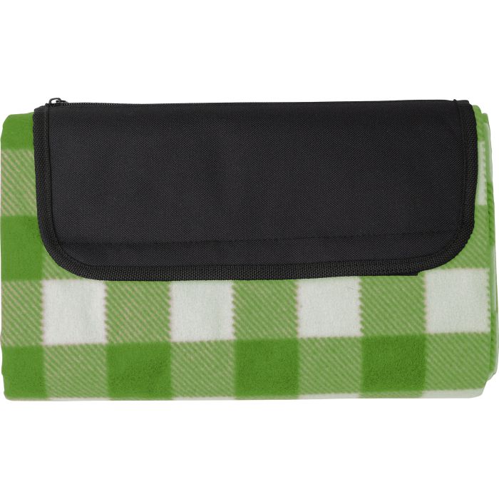 promo rpet blanket foldable 150gm polar fleece