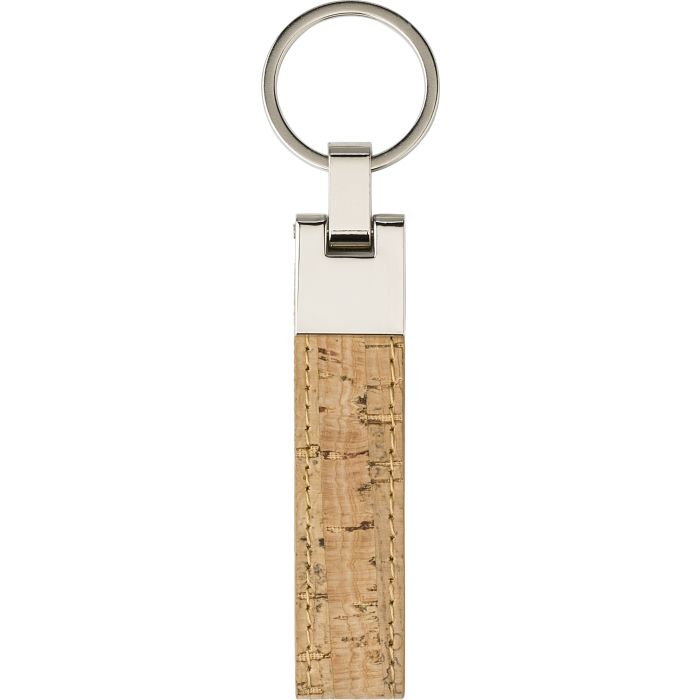 Promotional Cork & Metal Keyring Promotional Cork & Metal Keyring