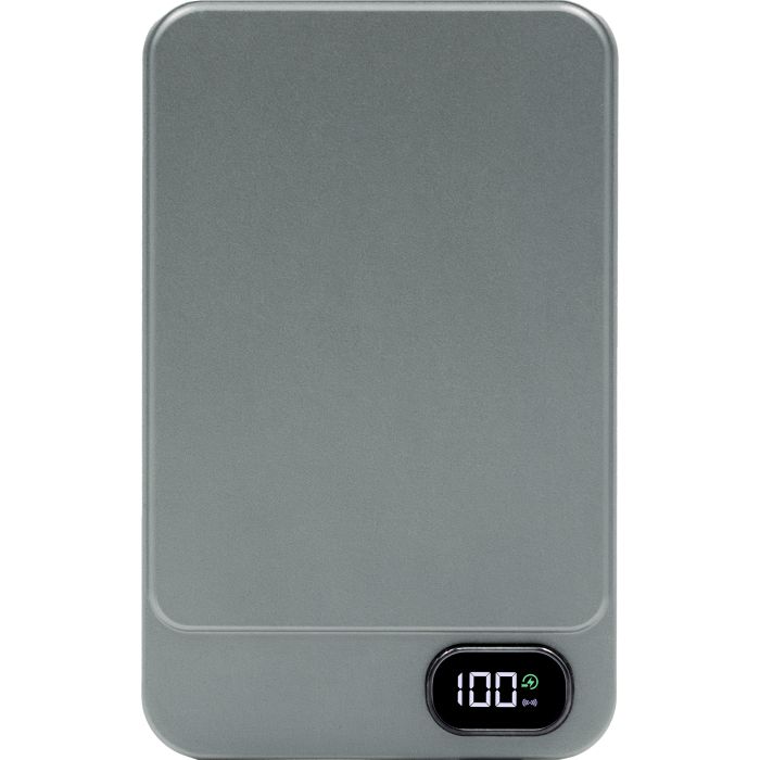 The Powerwave 10 - BrandCharger Recycled Aluminium Wireless Power Bank (10,000 mAh)