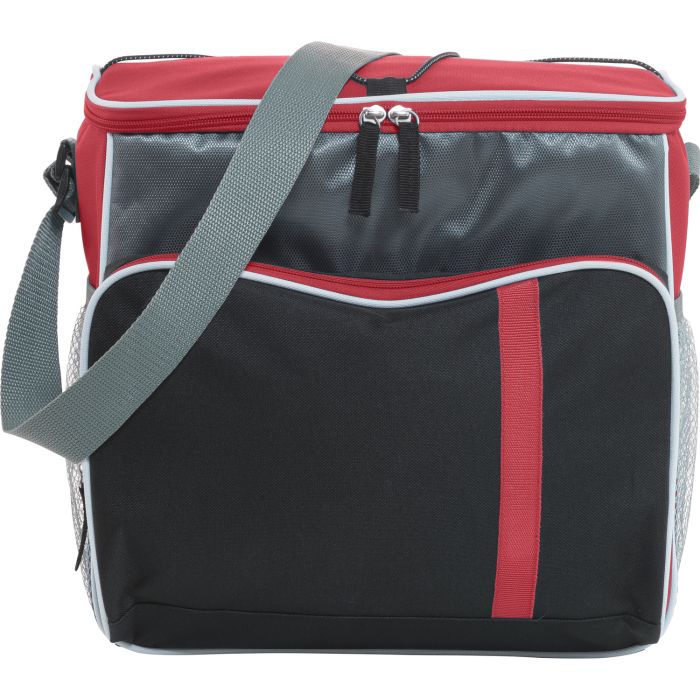 Outdoors Cooler Bag With Mesh Pockets Elastic Cord Outdoors Cooler Bag With Mesh Pockets Elastic Cord