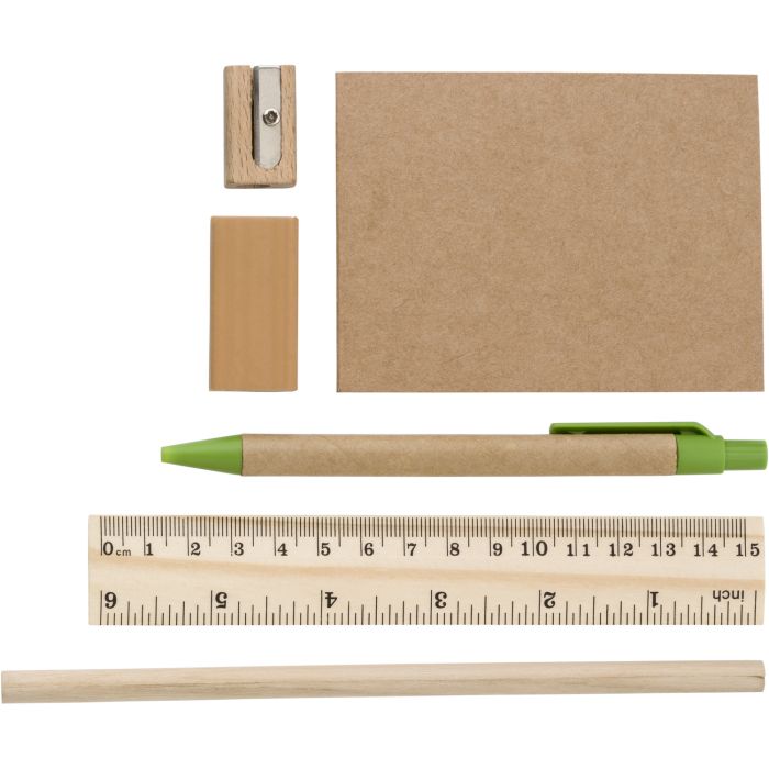 Promotional Eco Stationary Set with Pencil Case Promotional Eco Stationary Set with Pencil Case