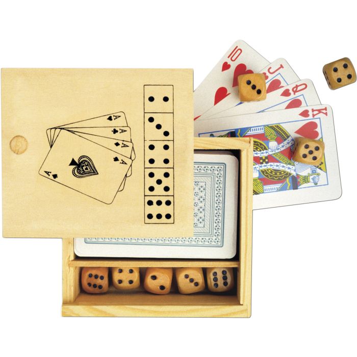 Promotional Cards & Dice Games Set Promotional Cards & Dice Games Set