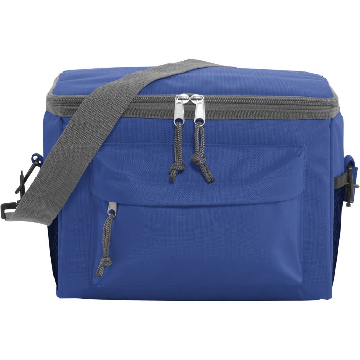 Cooler Bag With Front Zip Pocket And Shoulder Strap