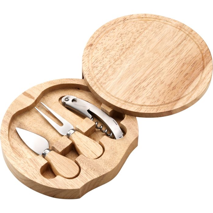 Promotional Wooden Cheese Board Gift Set-BOUNCE CREATIVE DESIGNS Promotional Wooden Cheese Board Gift Set-BOUNCE CREATIVE DESIGNS