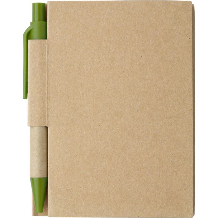 Promotional Budget Eco Small Notebook & Pen Promotional Budget Eco Small Notebook & Pen