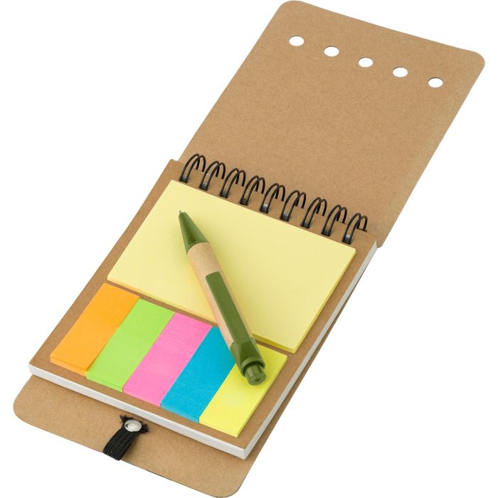 Promotional Pocket Notebook with Pen & Sticky Notes Promotional Pocket Notebook with Pen & Sticky Notes