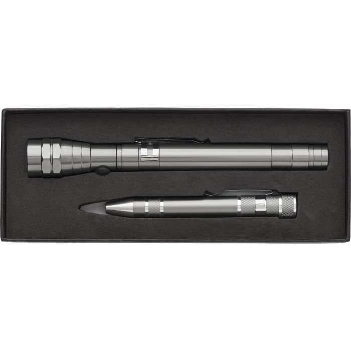 Promotional Metal Telescopic Torch and screwdriver Gift Set Promotional Metal Telescopic Torch and screwdriver Gift Set