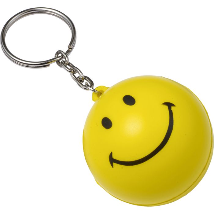 Promotional Smiley Face Stress Ball Keyring-BOUNCE CREATIVE DESIGNS Promotional Smiley Face Stress Ball Keyring-BOUNCE CREATIVE DESIGNS