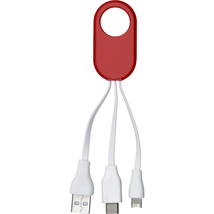 Promotional Oval Multi Charging Cable Promotional Oval Multi Charging Cable