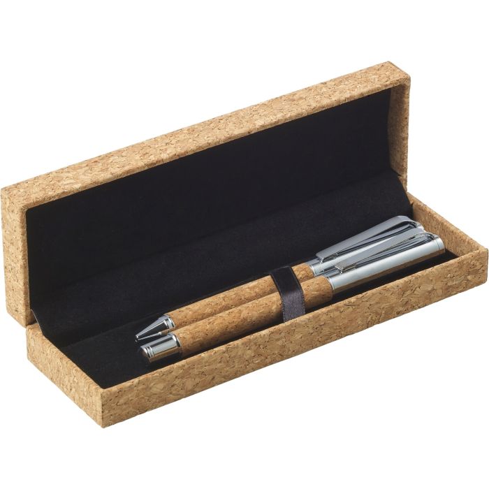 Promotional Cork Pen Gift Set