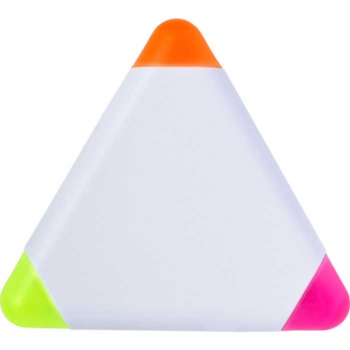 Triangular Highlighter With Coloured Cap Triangular Highlighter With Coloured Cap