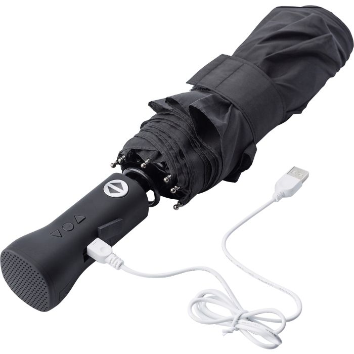 Promotional Automatic Umbrella with Integrated Wireless Speaker