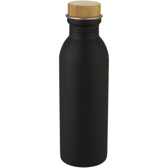 Kalix Stainless Steel Water Bottle with Bamboo Lid 650ml Kalix Stainless Steel Water Bottle with Bamboo Lid 650ml
