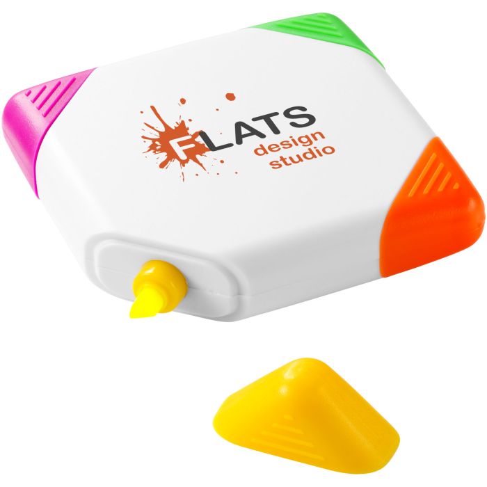 Multi Highlighter Pen Square Shaped Trafalgar Multi Highlighter Pen Square Shaped Trafalgar