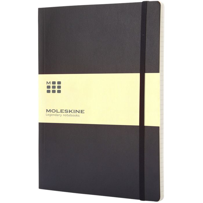Promotional Moleskine Classic XL Soft Cover Notebook - Ruled