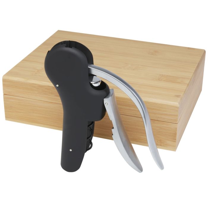 Wine Corkscrew with Bamboo Gift Box Nebby Wine Corkscrew with Bamboo Gift Box Nebby