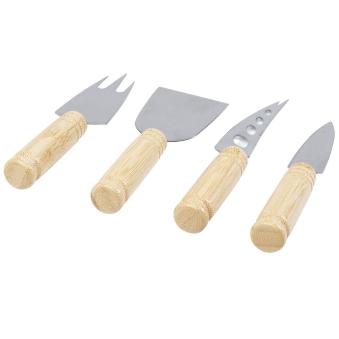 Cheds Cheese Knives Gift Set with Bamboo Handles Cheds Cheese Knives Gift Set with Bamboo Handles