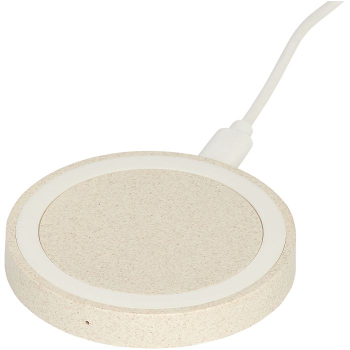 Naka 5W Wheat Straw Wireless Charging Pad Naka 5W Wheat Straw Wireless Charging Pad