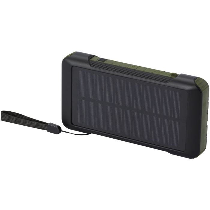 Soldy 10.000 mAh RCS Recycled Plastic Solar Dynamo Power Bank