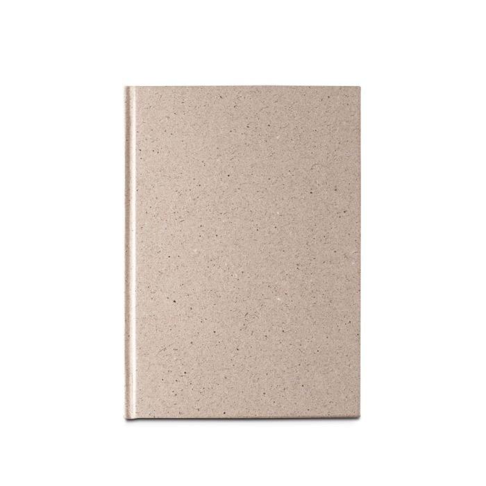 Branded A5 notebook made from waste tea leafs Branded A5 notebook made from waste tea leafs