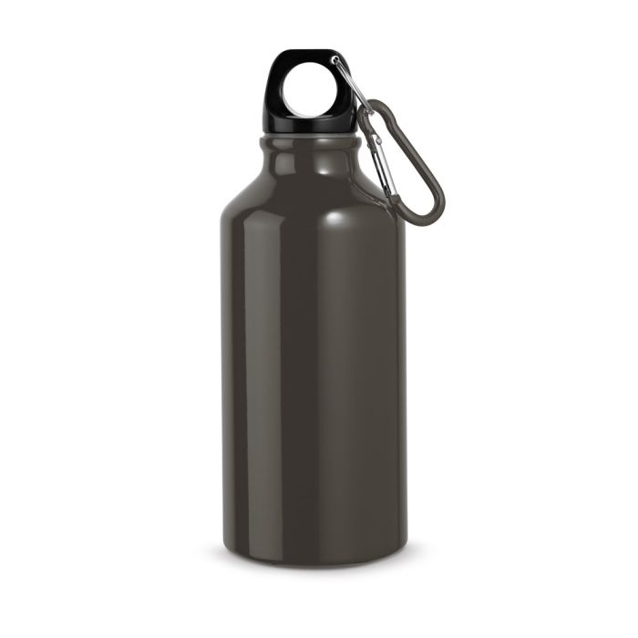 LANDSCAPE Aluminium Sports Bottle With Carabiner 400 mL LANDSCAPE Aluminium Sports Bottle With Carabiner 400 mL