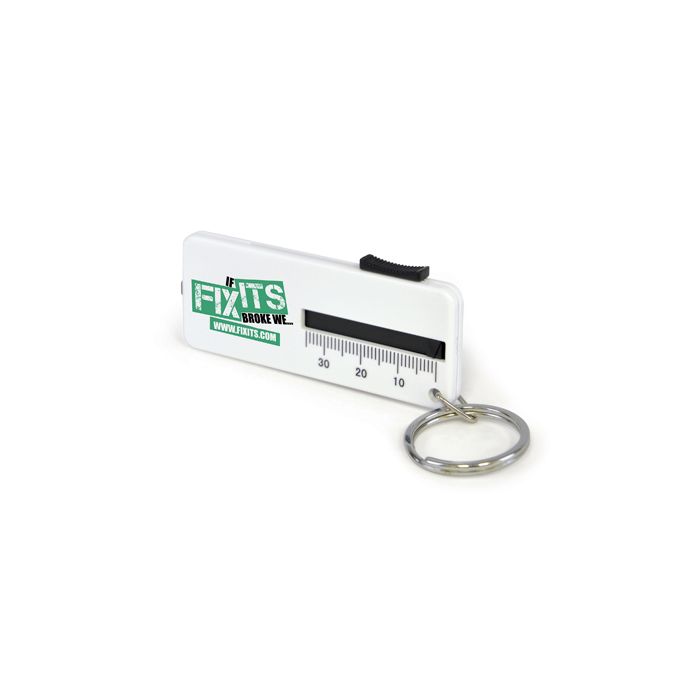 Promotional Venus Tyre Gauge Keyring Promotional Venus Tyre Gauge Keyring
