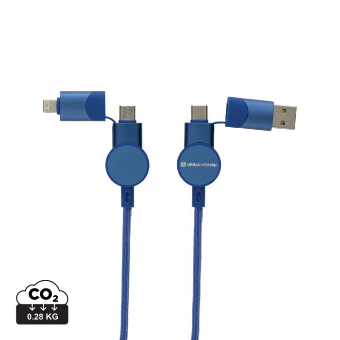 Oakland RCS recycled plastic 6-in-1 fast charging 45W