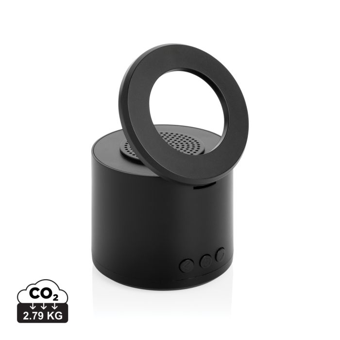 Promotional Magpulse RCS Recycled Plastic 3W Speaker w/magnetic Holder