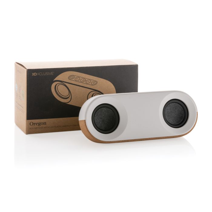 Oregon RCS Recycled Plastic And Cork 10W Speaker Oregon RCS Recycled Plastic And Cork 10W Speaker