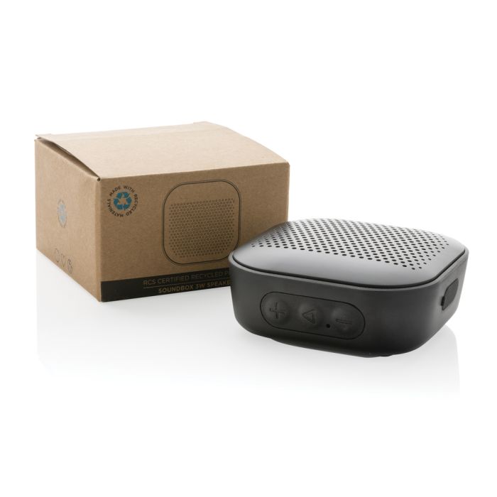 RCS Recycled Plastic Soundbox 3W Speaker