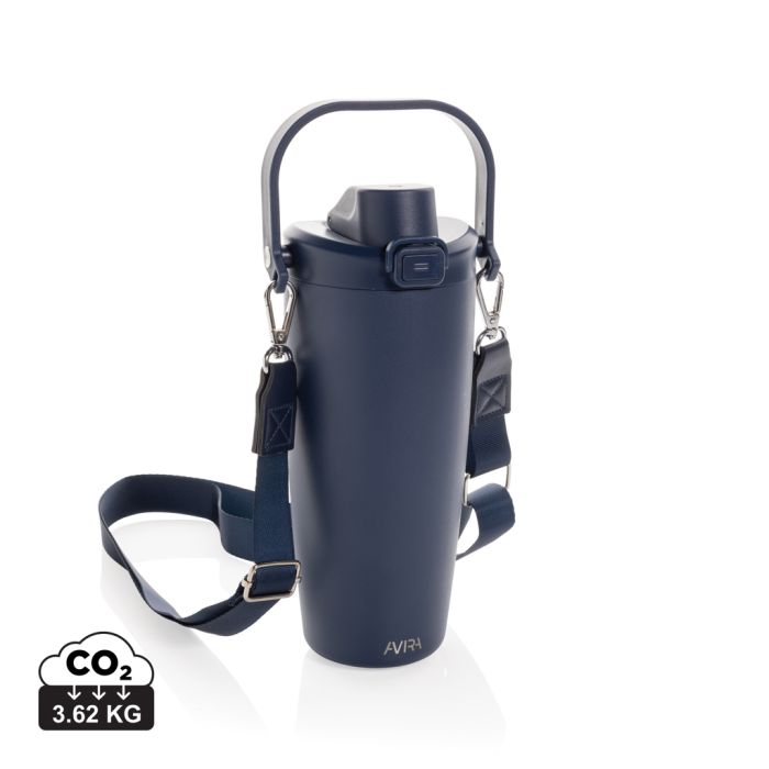 Promotional Avira Ayala RCS re-steel Duosip Lockable Crossbody Tumbler