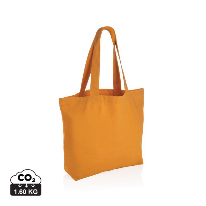 Promotional Impact Aware™ 240 GSM Rcanvas Shopper W/Pocket