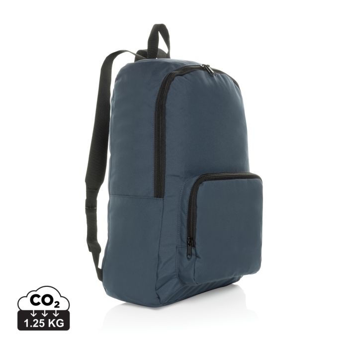 Promotional Dillon AWARE™ RPET Foldable Classic Backpack