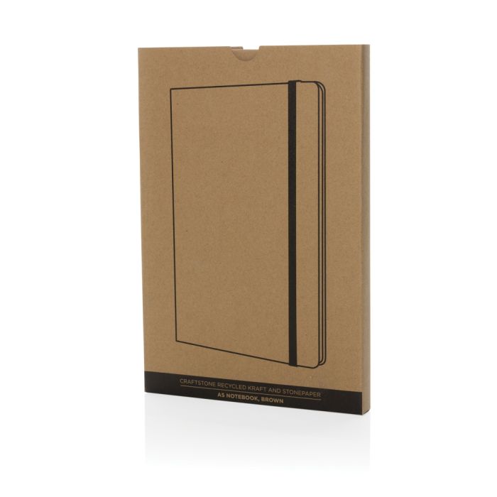 Craftstone A5 Recycled Kraft Stone Paper Notebook Sleeve Bounce Creative Designs Craftstone A5 Recycled Kraft Stone Paper Notebook Sleeve Bounce Creative Designs