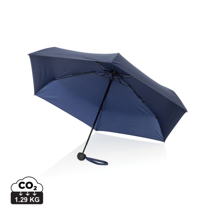 19.5" Aware™ RPET Super Mini Manual 190T Pongee Umbrella