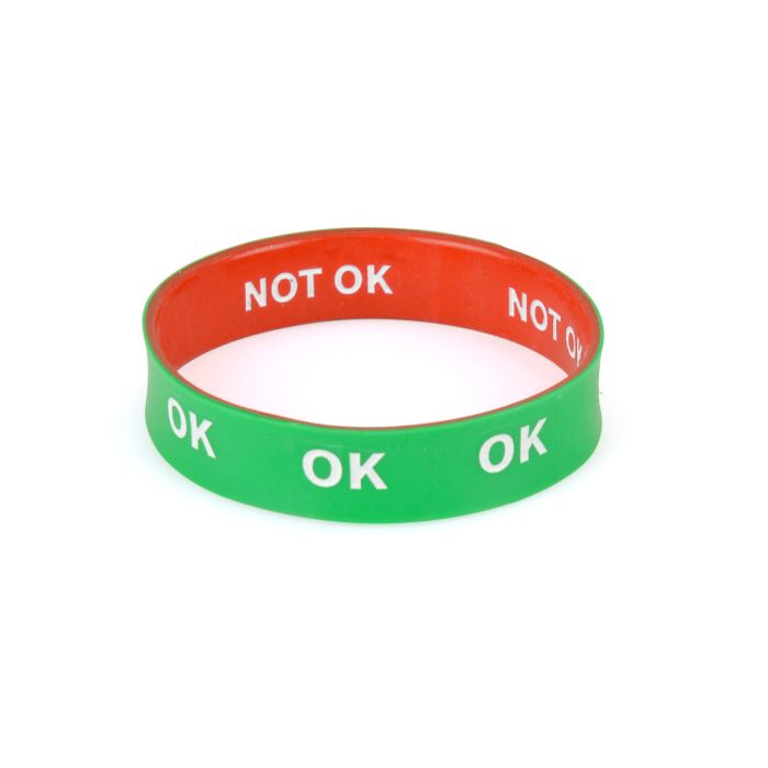 Promotional Double Sided Wristband Promotional Double Sided Wristband