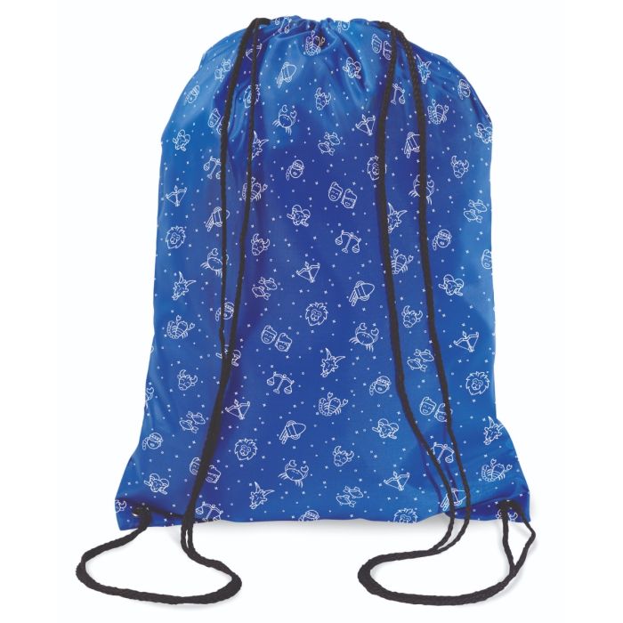 Bespoke XL Drawstring Bag Black - 1 Bounce Creative Designs Bespoke XL Drawstring Bag Black - 1 Bounce Creative Designs
