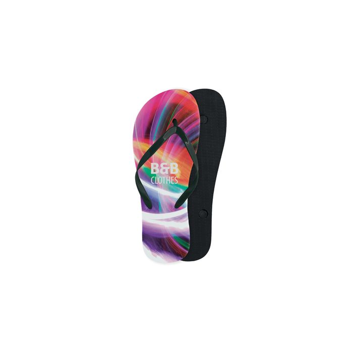 Bespoke Flip Flops Double Layered Black - 1 Bounce Creative Designs Bespoke Flip Flops Double Layered Black - 1 Bounce Creative Designs