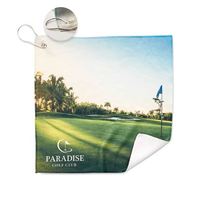 Bespoke Golf Towel With Full Colour Print Black - 1 Bounce Creative Designs Bespoke Golf Towel With Full Colour Print Black - 1 Bounce Creative Designs