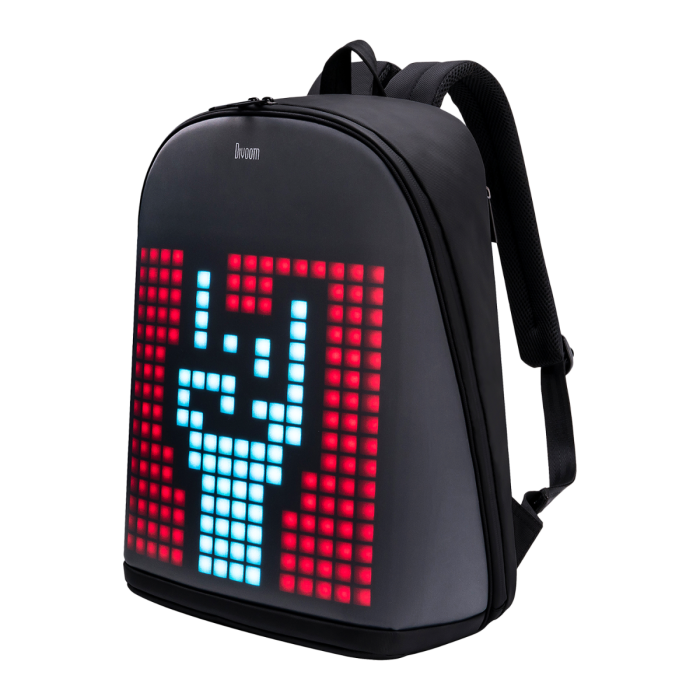 Divoom Pixoo Backpack Customisable LED Backpack Multi - 1 Bounce Creative Designs
