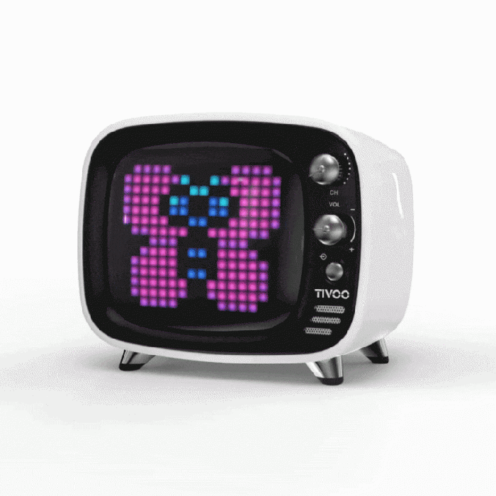 Smart Divoom Tivoo Wireless Speaker With Pixel Art Multi - 1 Bounce Creative Designs Smart Divoom Tivoo Wireless Speaker With Pixel Art Multi - 1 Bounce Creative Designs