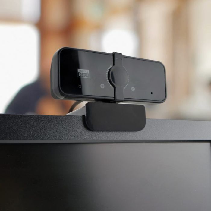 Bespoke Webcam HD 1080p With Mic Black - 1 Bounce Creative Designs Bespoke Webcam HD 1080p With Mic Black - 1 Bounce Creative Designs