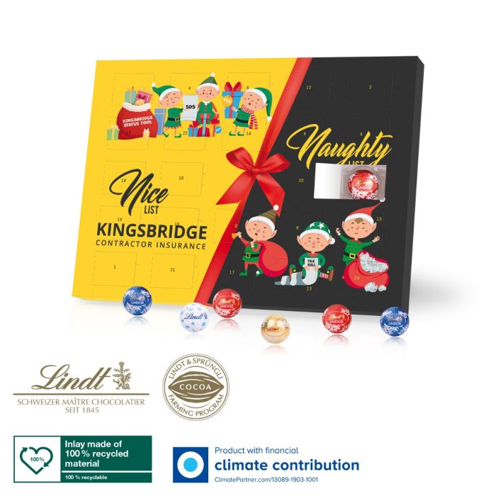 Lindo Balls Bespoke Gourmet Lindt Desktop Advent Calendar Lindo Balls Bespoke Gourmet Lindt Desktop Advent Calendar