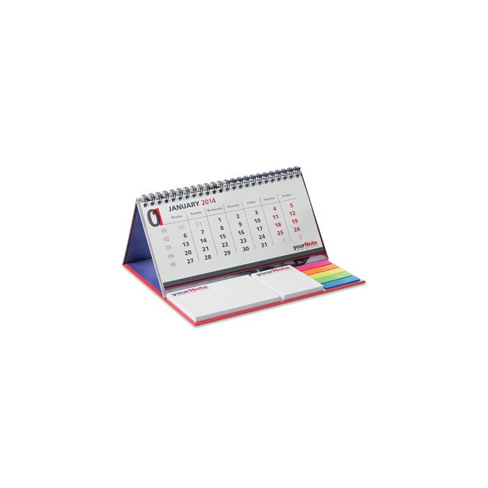 Bespoke CalendoNote hard cover Black - 1 Bounce Creative Designs